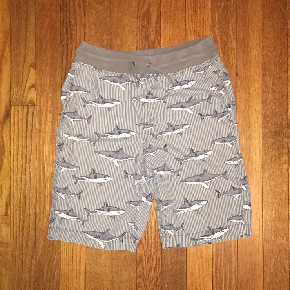 Gap kids boys boys striped shark shorts size 12